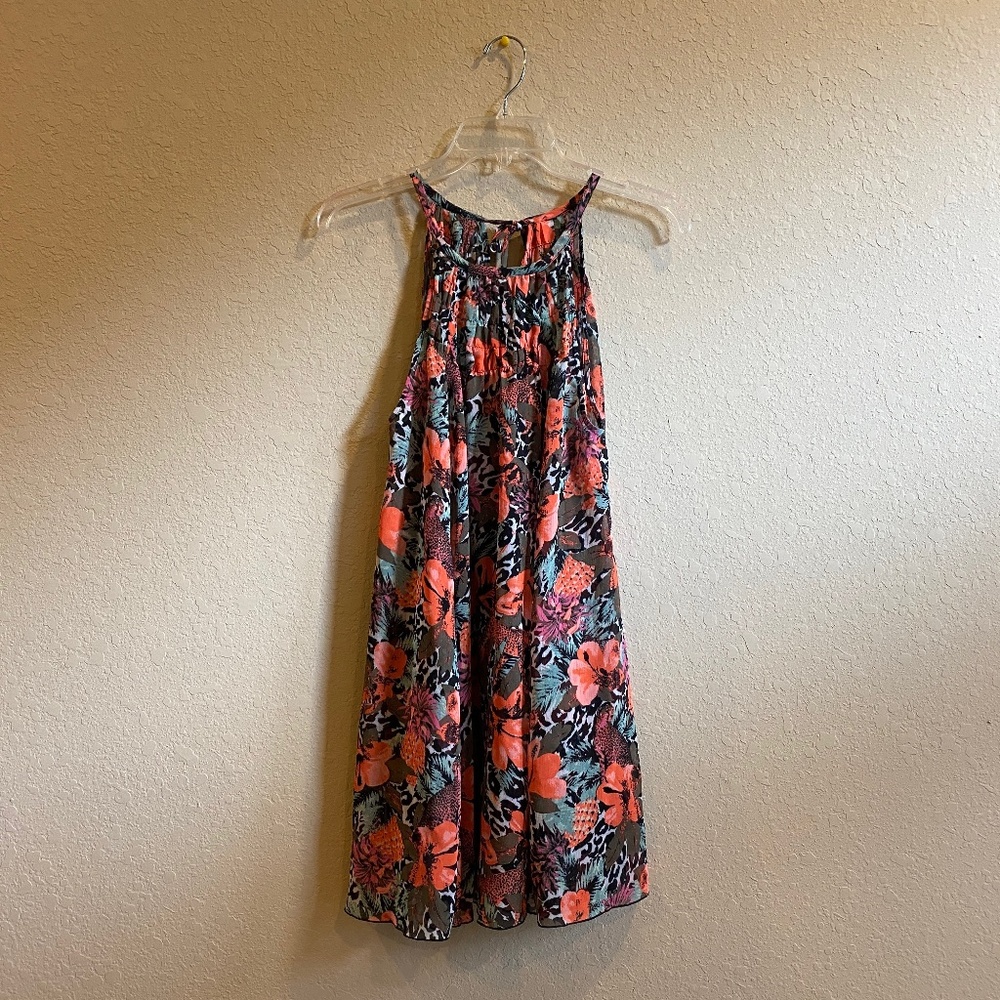 2 For 10$ Bundle || Sheer Flowy Floral Halter Dress